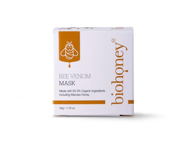 Manuka Bienengift Gesichtsmaske – Organische Naturkosmetik mit MGO300+ Manukahonig zertifiziert – Anti-Aging Creme, Hautstraffend & Feuchtigkeitsspendend, Bio-Gesichtsmaske gegen Falten – Bild 3