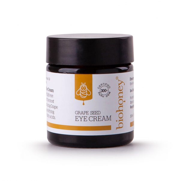 Biohoney Augencreme Anti-Aging (Granatapfelkern & Avocado) – Bild 2