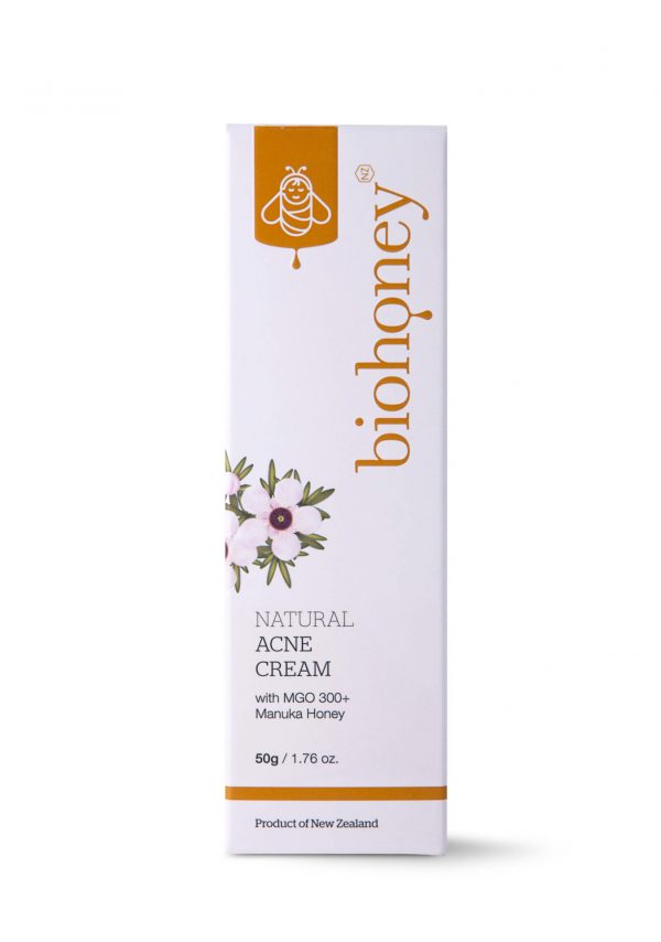 Biohoney Manuka natürliche Akne Creme – Bild 3